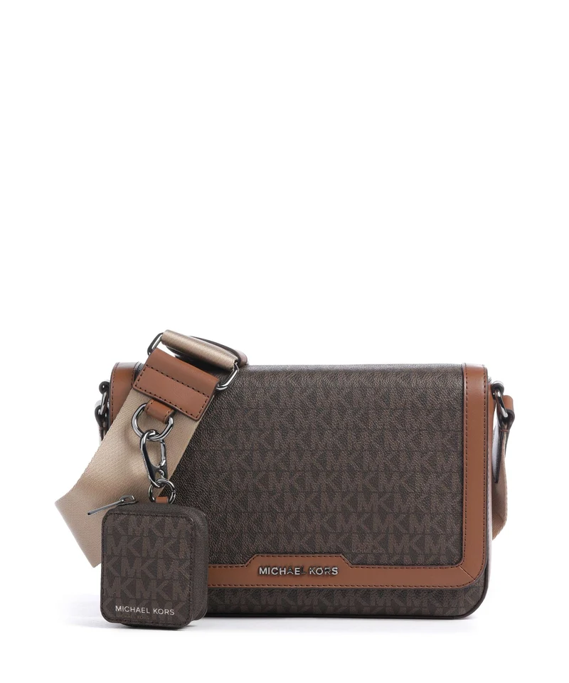 Michael Kors Hudson Crossover väska brown/luggage