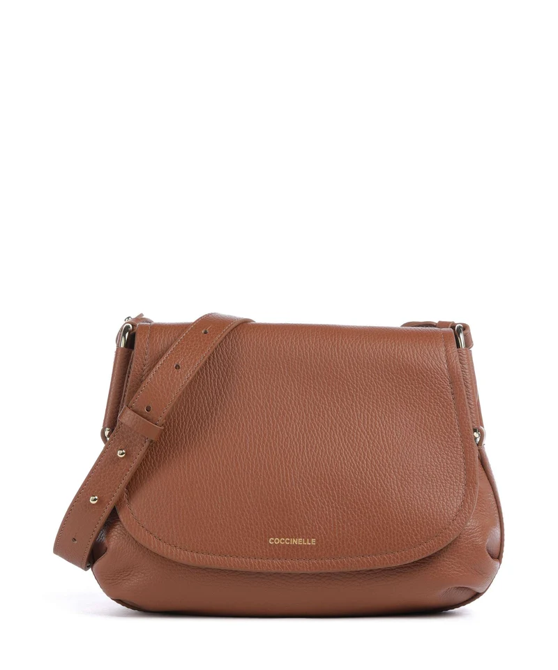 Coccinelle Rebekka Crossover väska cognac
