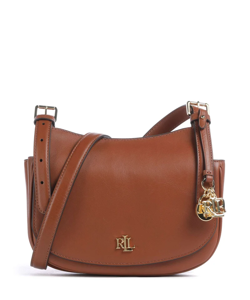 Lauren Ralph Lauren Marcy Medium Crossover väska lauren tan