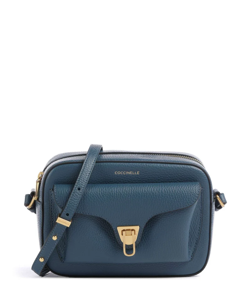 Coccinelle Beat Soft Crossover väska deep blue