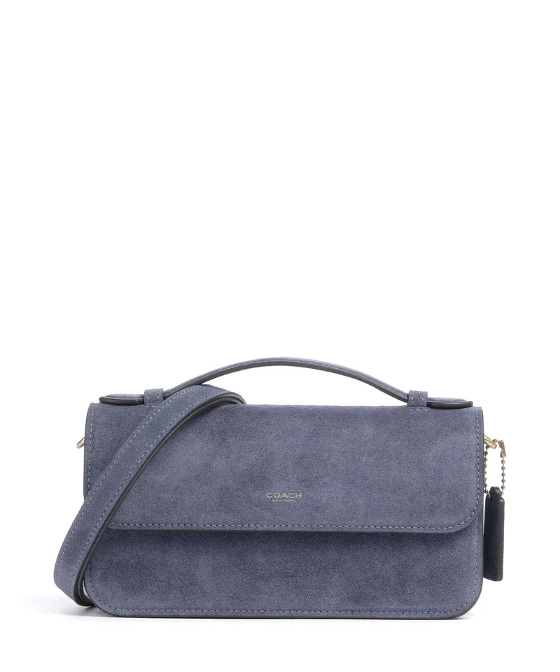 Coach Elora Crossover väska light denim