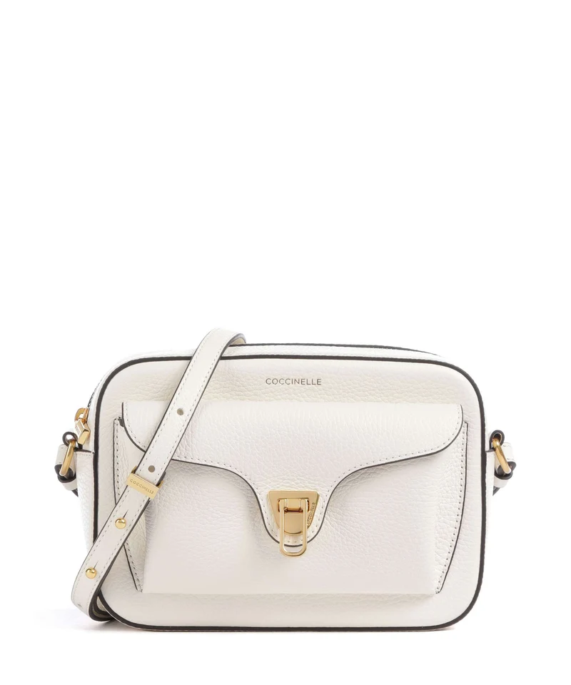 Coccinelle Beat Soft Crossover väska pearl