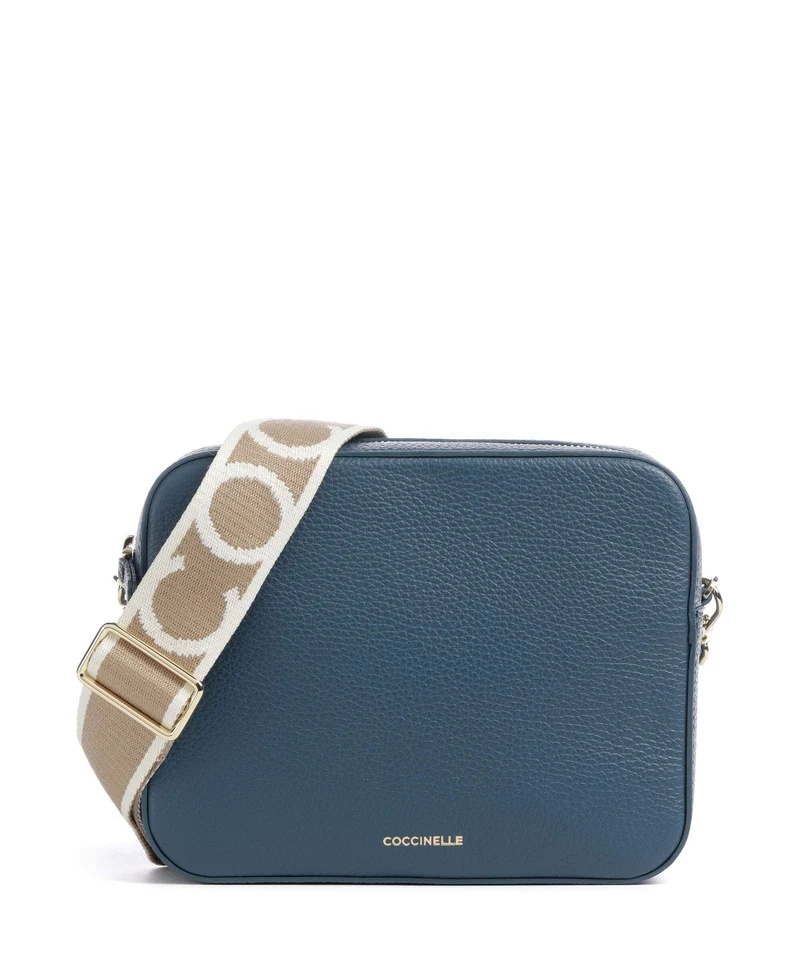 Coccinelle Tebe Crossover väska deep blue