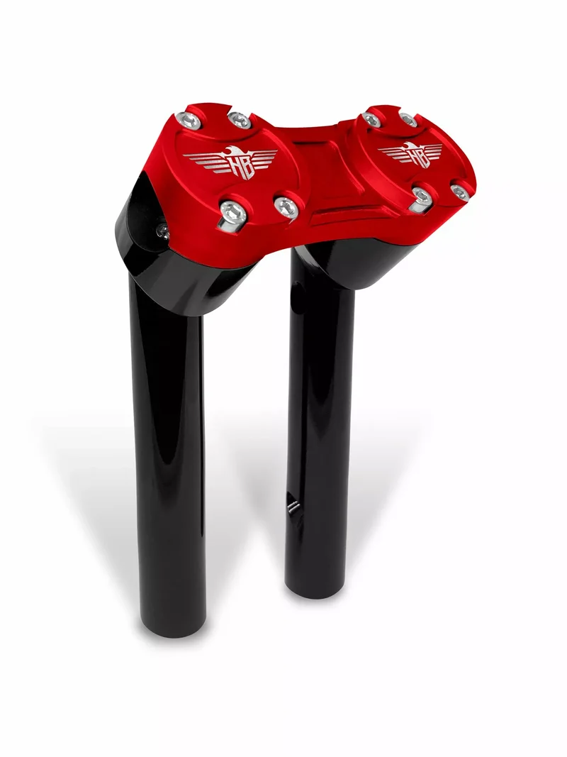 HEINZ BIKES RISER PULLBACK 6 BLACK/RED 1 HB-RPB1-6-BR