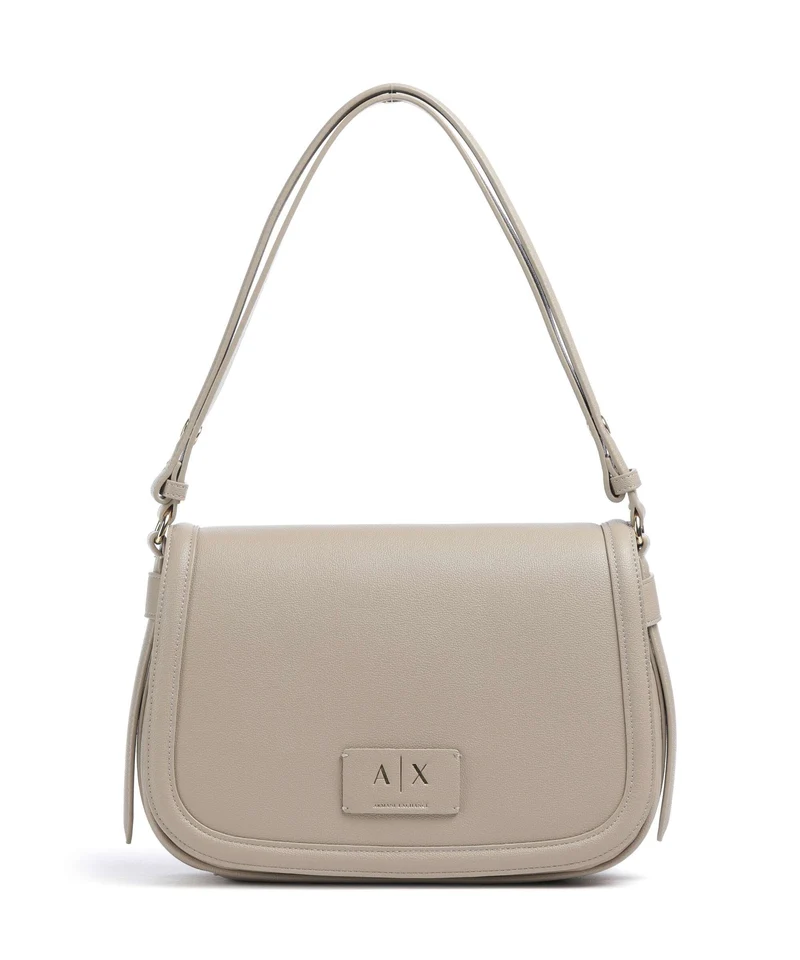 Armani Exchange Tory M Axelremsväska sand