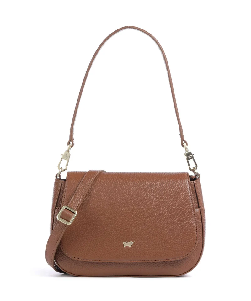 Braun Büffel Hanna S Axelremsväska saddle brown