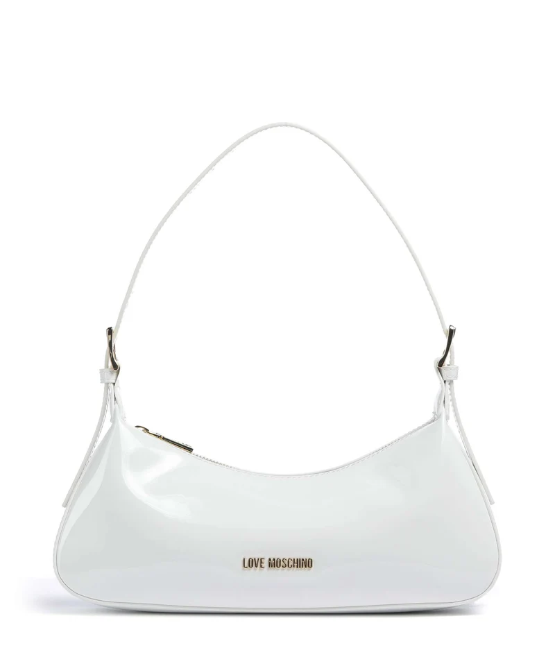 Love Moschino Smart Daily Axelremsväska white