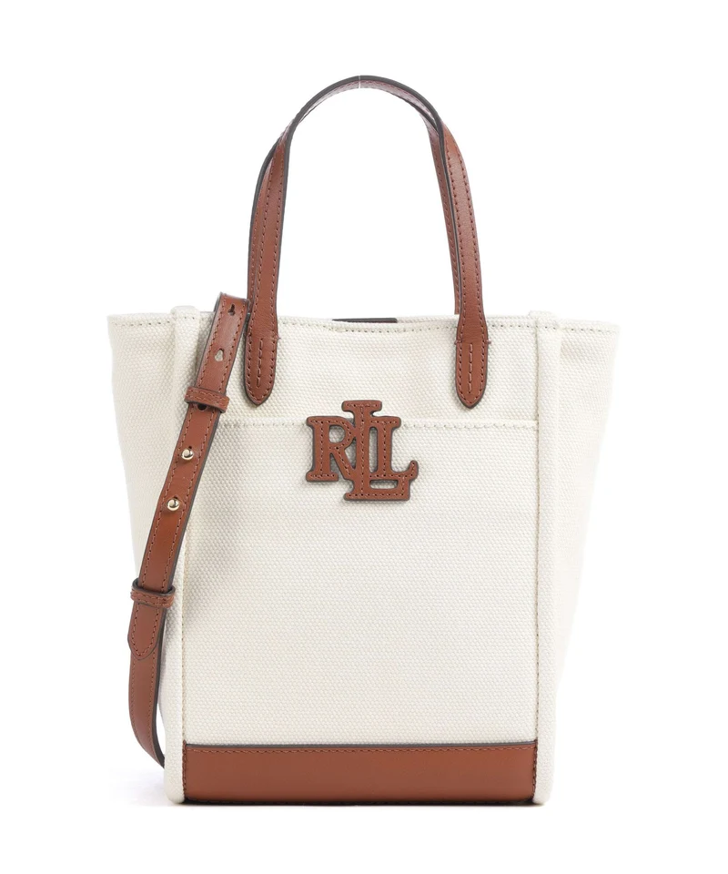 Lauren Ralph Lauren Cameryn Small Crossover väska natural/lauren tan