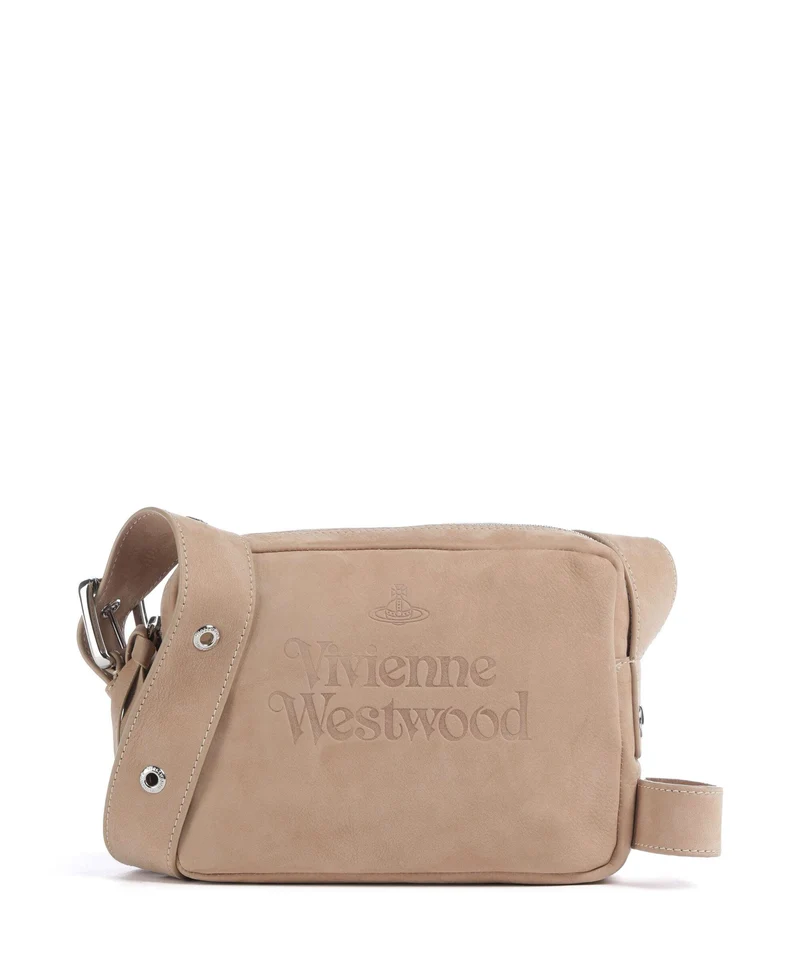 Vivienne Westwood Carrie Crossover väska beige