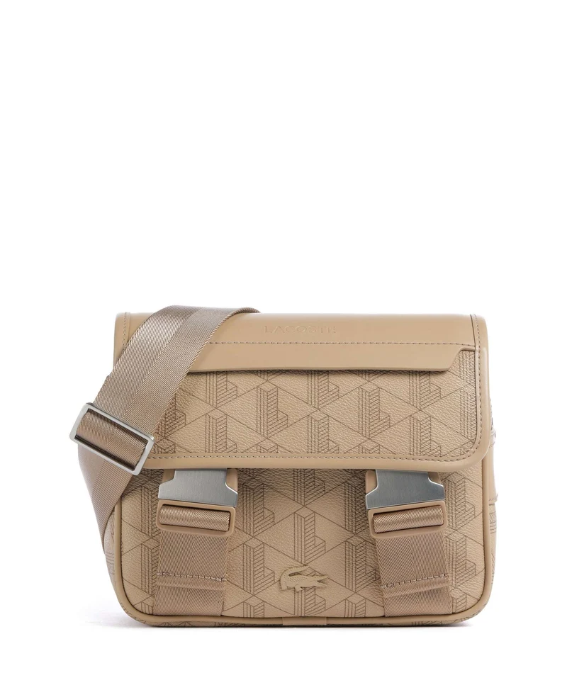 Lacoste The Blend Crossover väska monogram/viennois/otter
