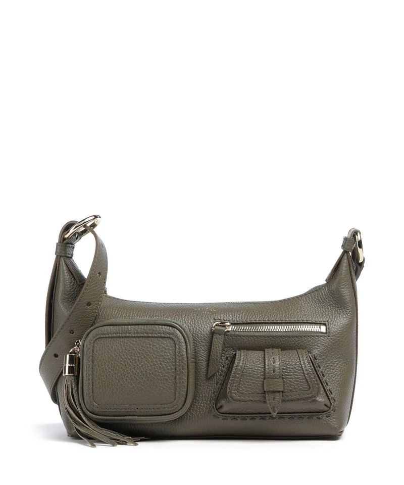Lancel Premier Flirt S Crossover väska dark khaki