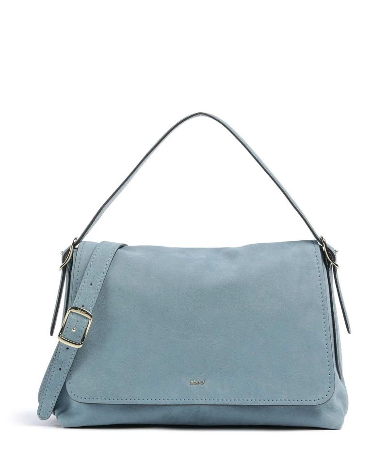 Abro Suede Carina Axelremsväska sapphire