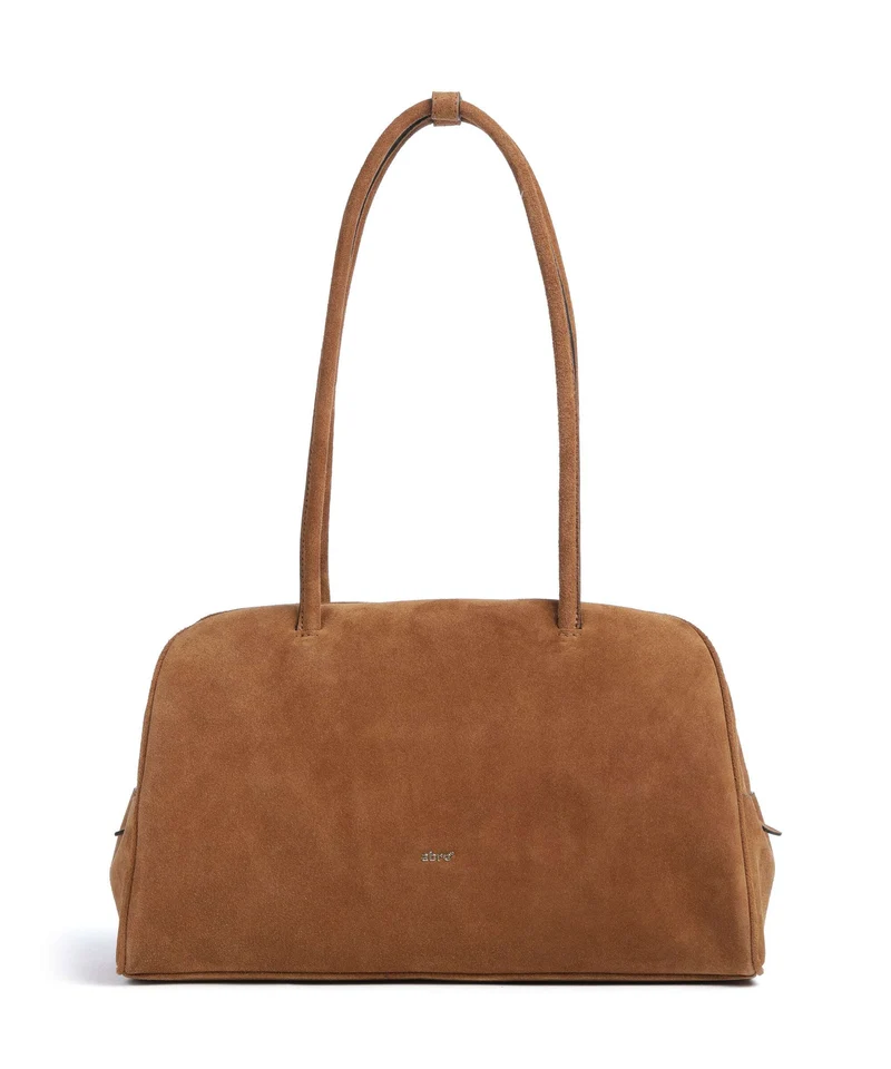 Abro Suede Amara Axelremsväska cuoio