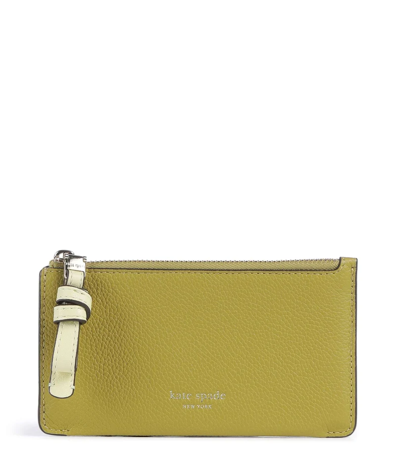 Kate Spade New York Loop Korthållare laurel leaf