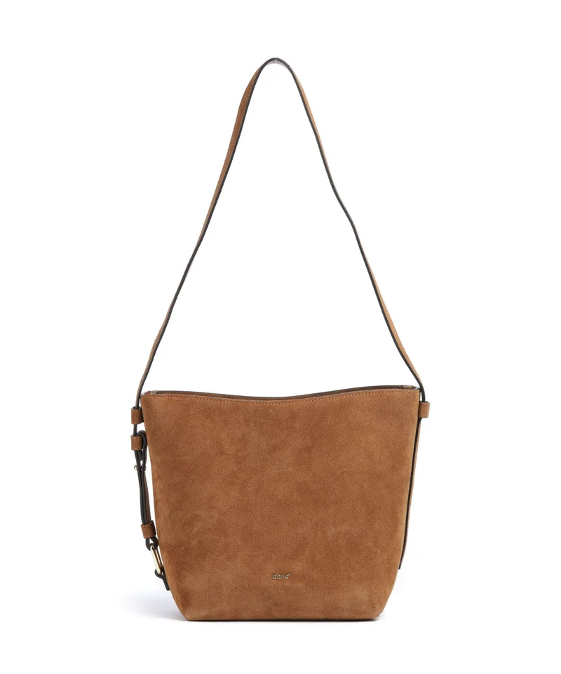 Abro Suede Cosmo Crossover väska cuoio