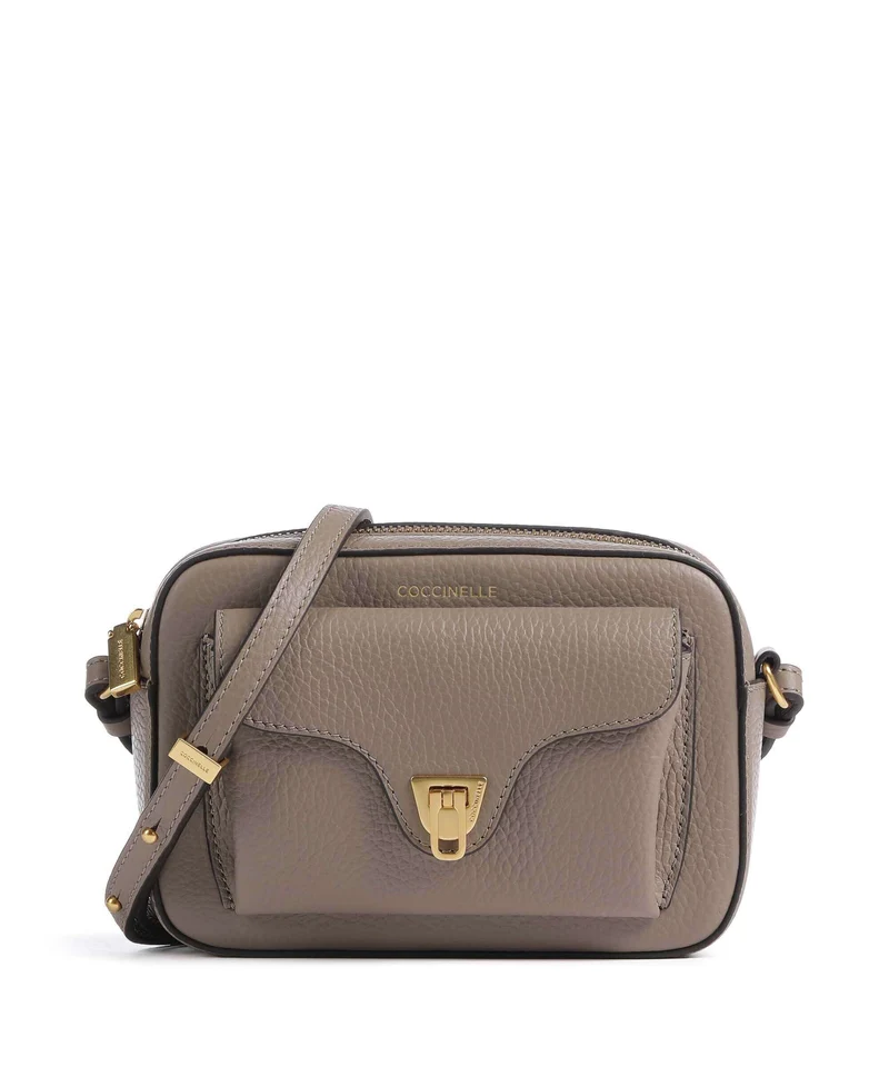 Coccinelle Beat Soft Crossover väska warm taupe
