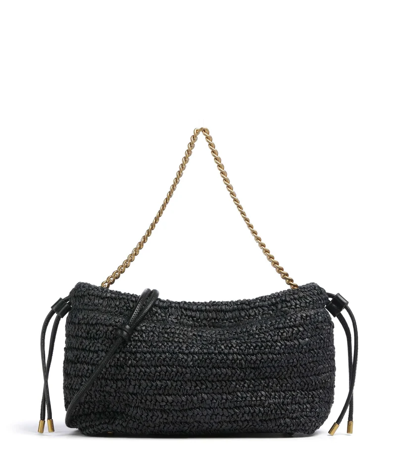 The Kooples Axelremsväska black