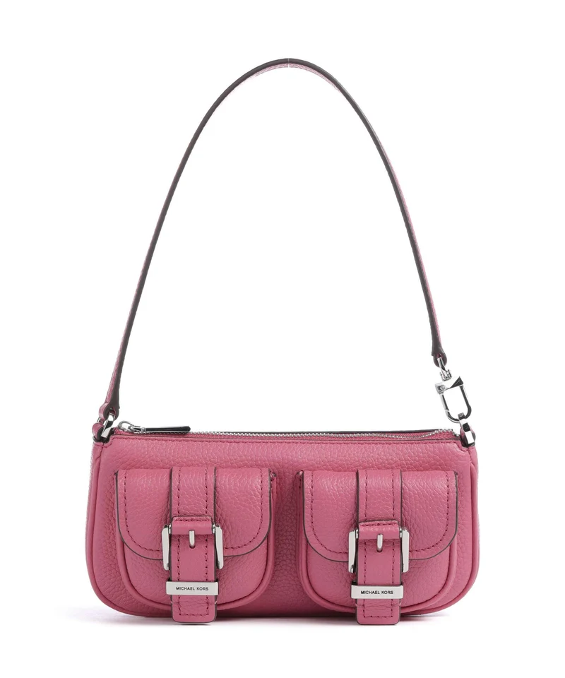 Michael Kors Zoe Small Axelremsväska rosewood