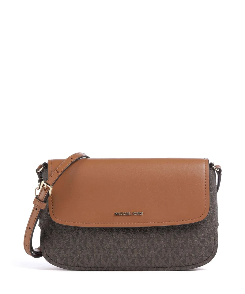 Michael Kors Alice Small Crossover väska brown/acorn