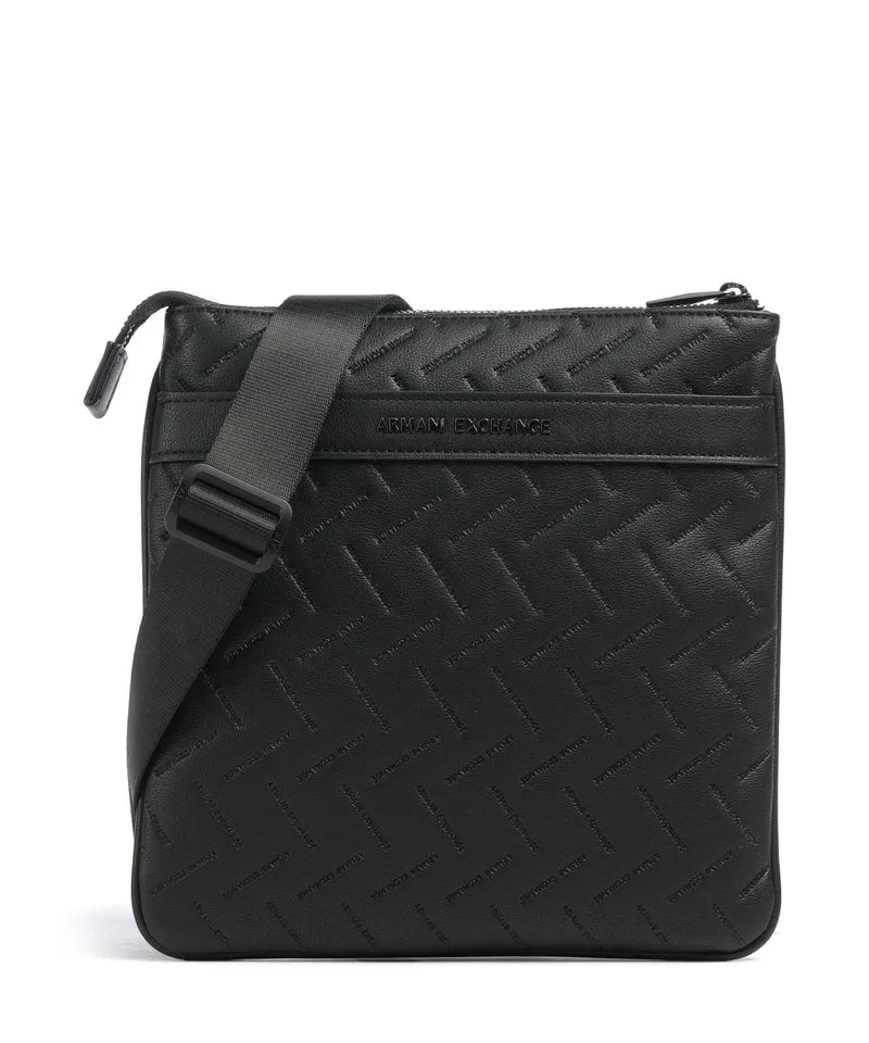 Armani Exchange Ginevra Embossed Crossover väska black