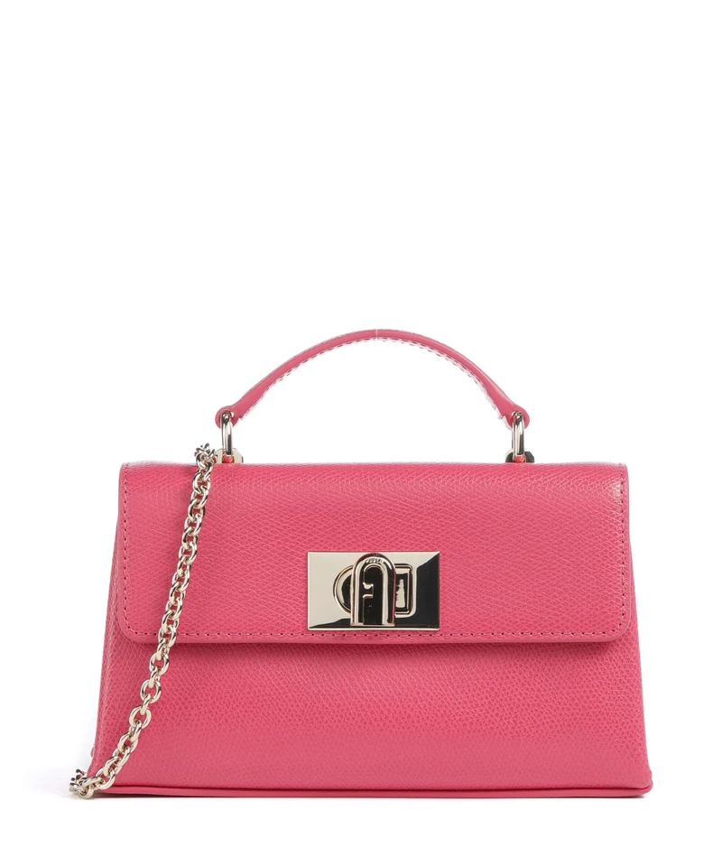 Furla 1927 Mini Crossover väska velvet pink