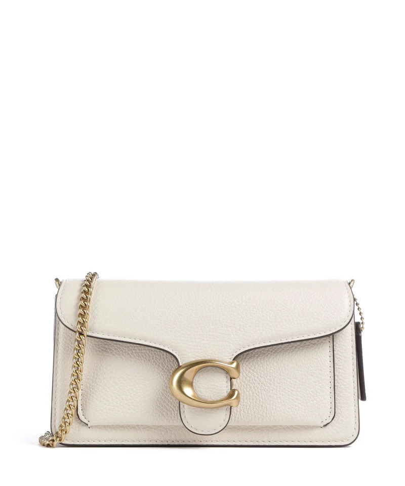 Coach Tabby Chain 19 Crossover väska chalk