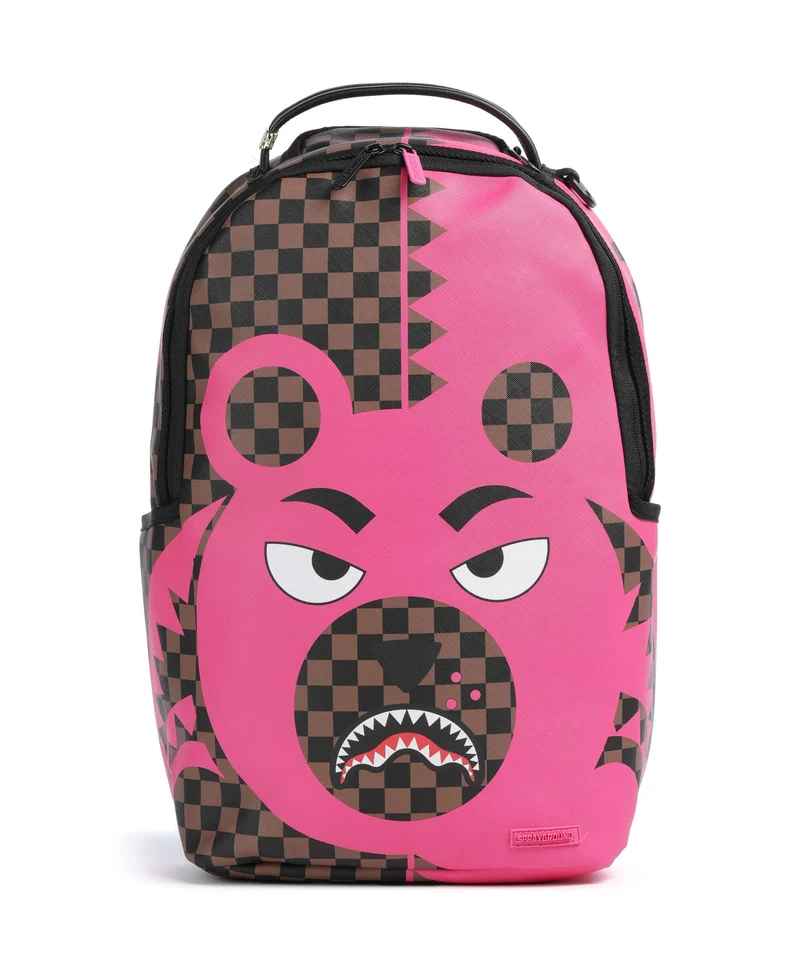 Sprayground Pink Bear Shark Ryggsäck multicolour
