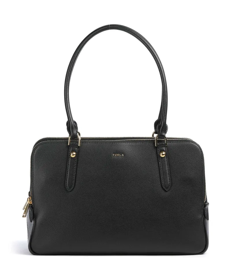 Furla Giulia L Axelremsväska nero