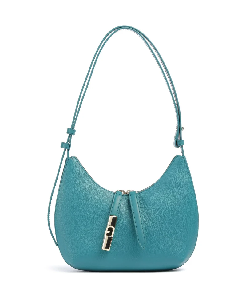 Furla Goccia S Axelremsväska carta da zucchero/amatore blue