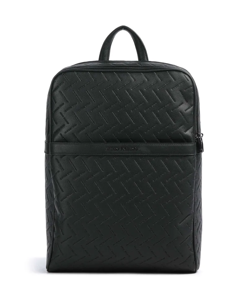 Armani Exchange Ginevra Embossed Ryggsäck black