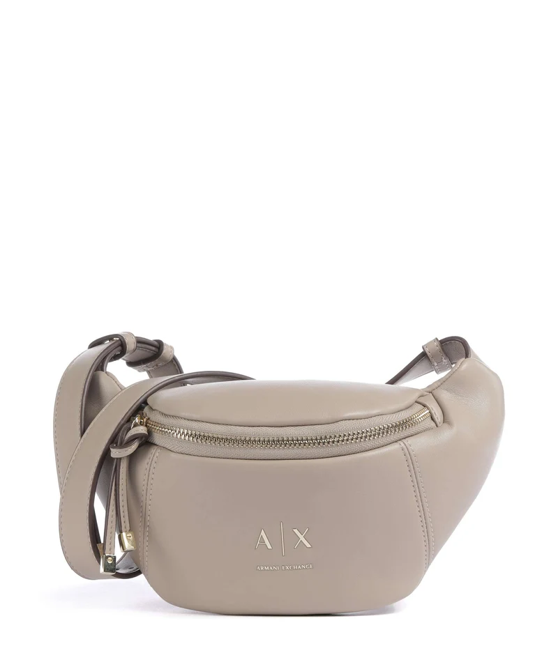 Armani Exchange Alice Crossover väska sand