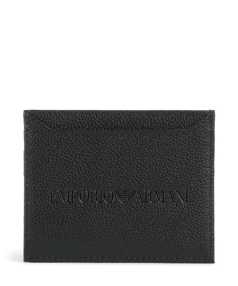 Emporio Armani Milano Korthållare black beauty