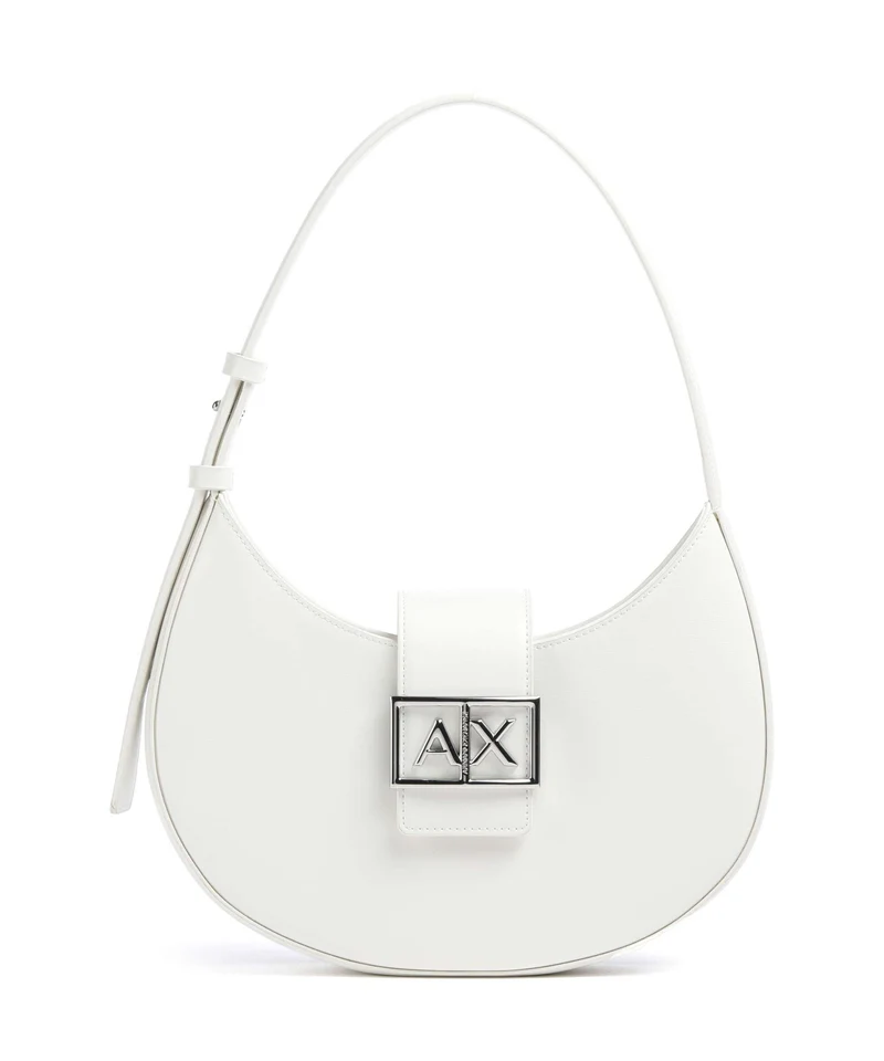 Armani Exchange Wonder Axelremsväska off white