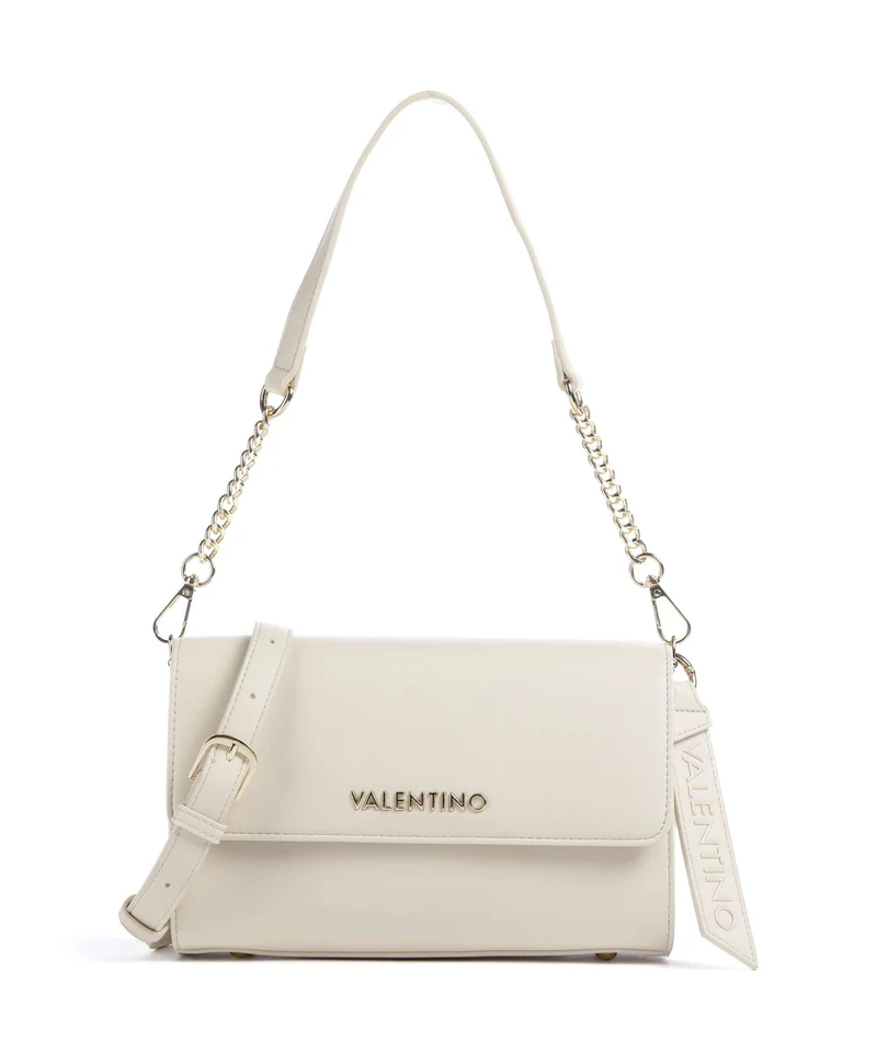 Valentino Bags Hira Axelremsväska ecru