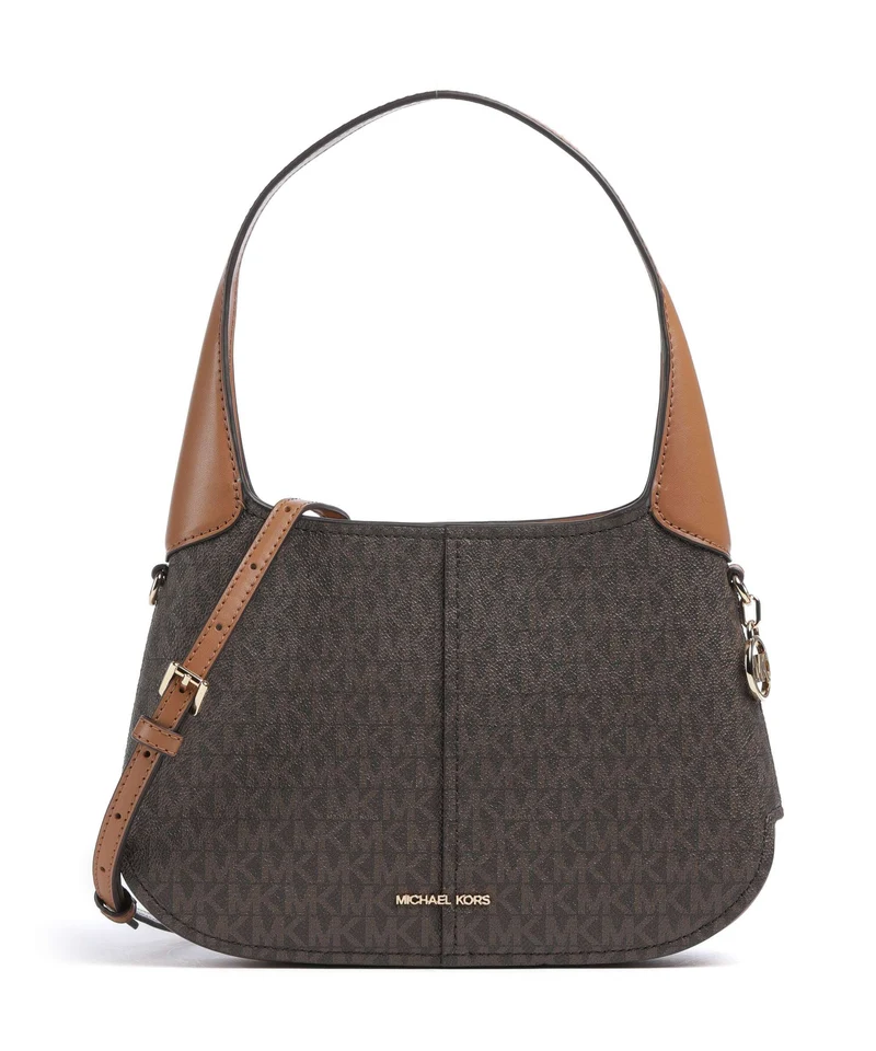 Michael Kors Alice Small Axelremsväska brown/acorn