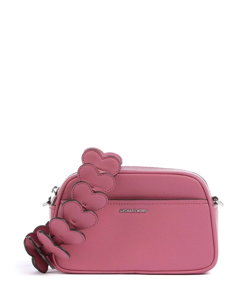 Michael Kors Jet Set Small Crossover väska rosewood