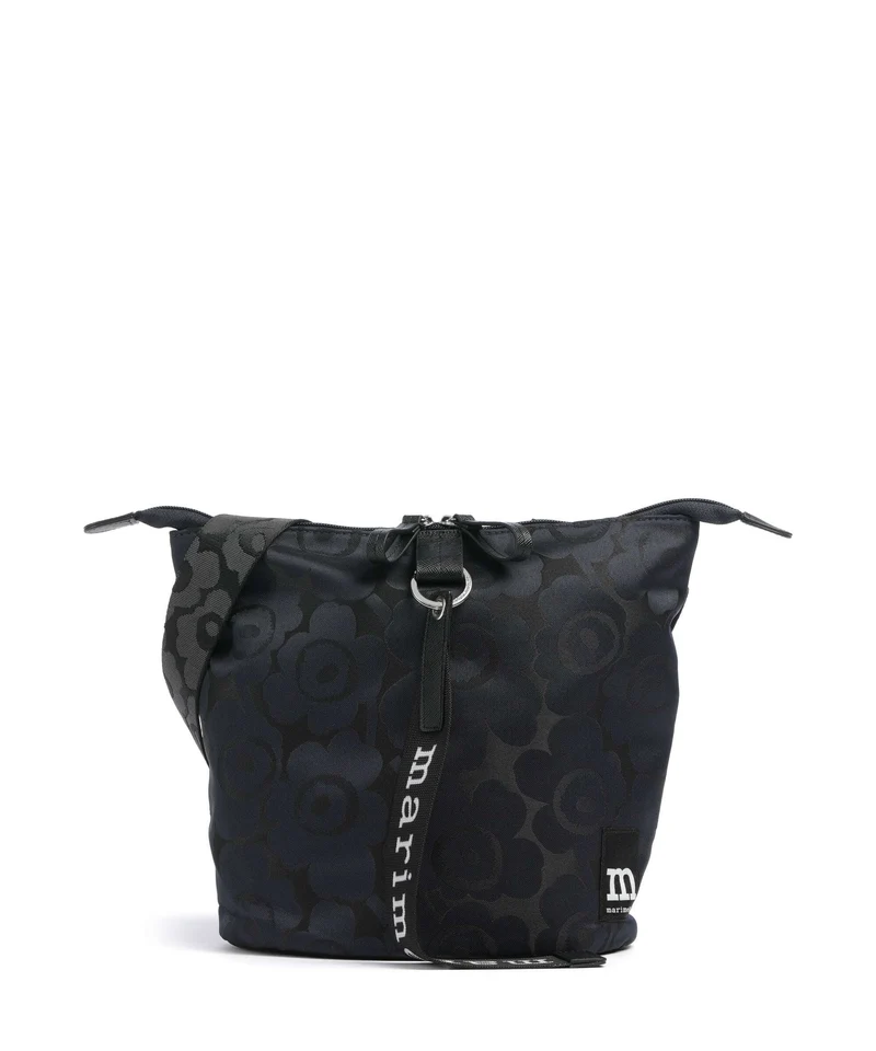 Marimekko Carry All Unikko Crossover väska blue/dark blue