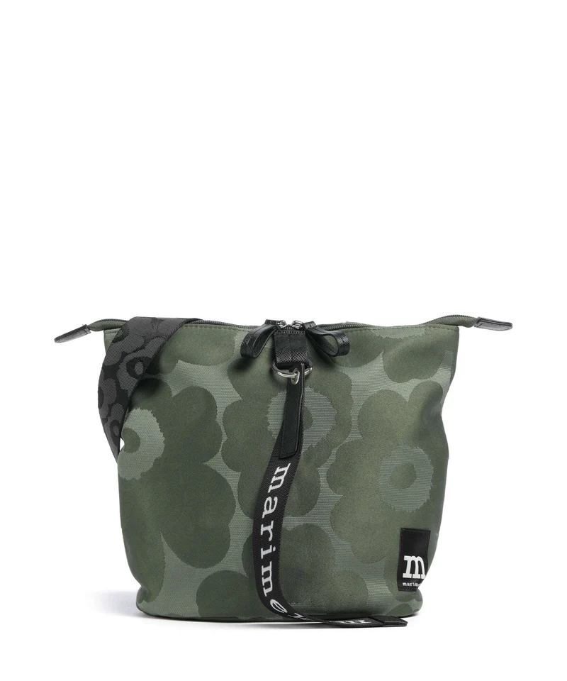 Marimekko Carry All Unikko Crossover väska green/light green