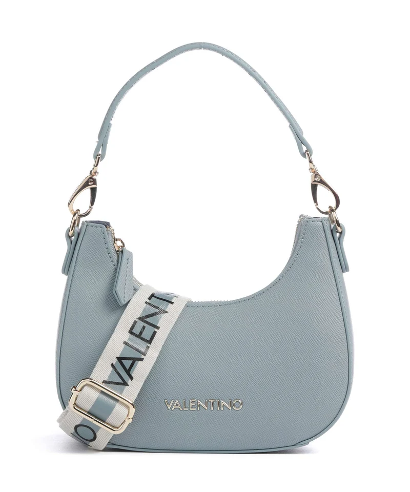 Valentino Bags Zero Re Axelremsväska avio