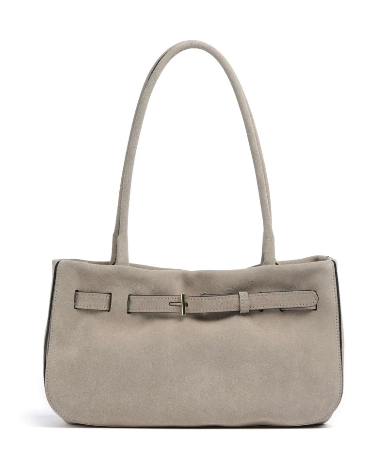 Abro Suede Jill Axelremsväska siena