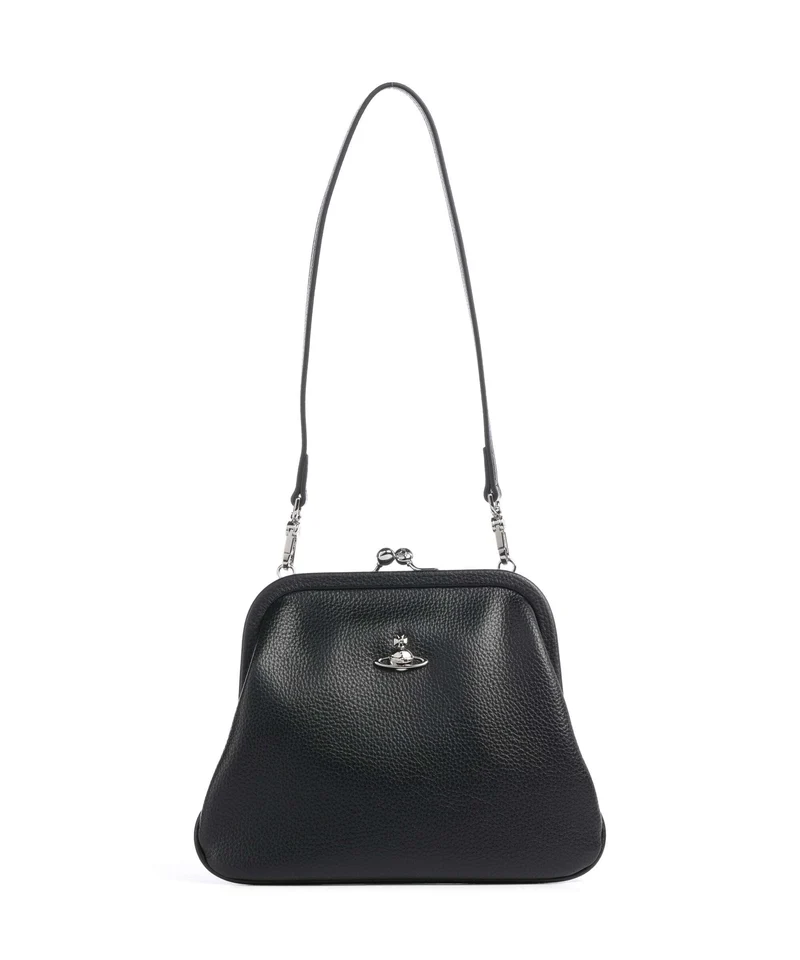 Vivienne Westwood Vivienne Grain Axelremsväska black