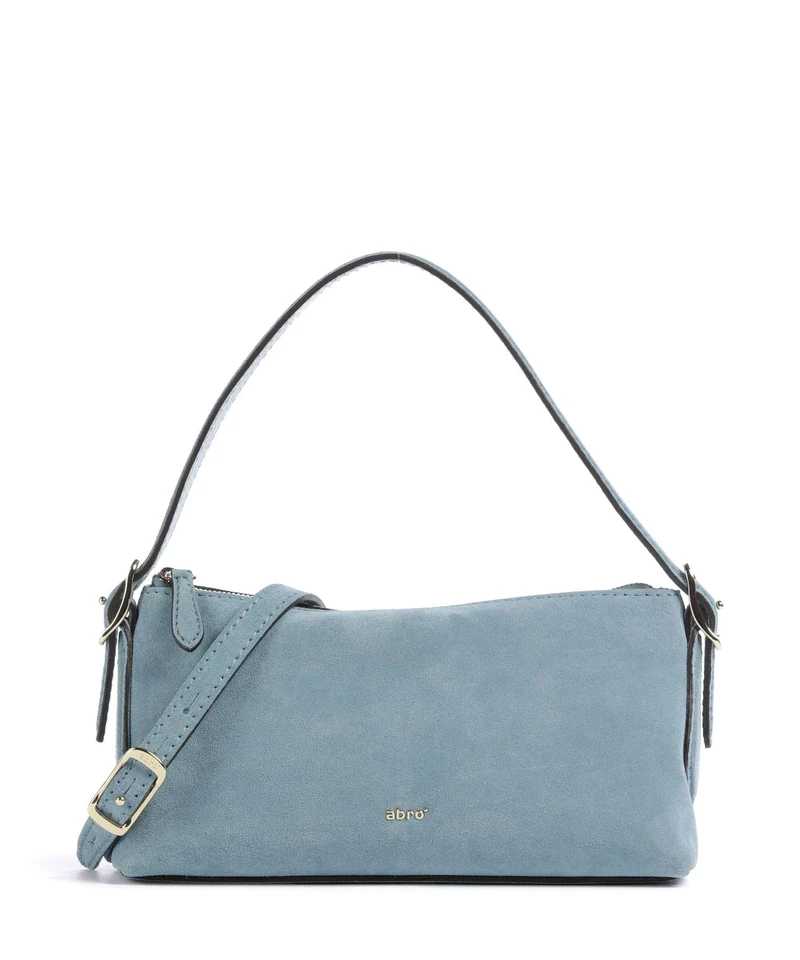 Abro Suede Carina Axelremsväska sapphire