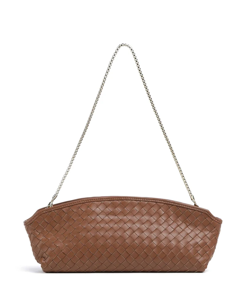 Abro Piuma Ballroom Axelremsväska caramel/cognac
