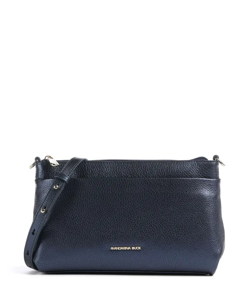 Mandarina Duck Mellow Metal Crossover väska blue indigo