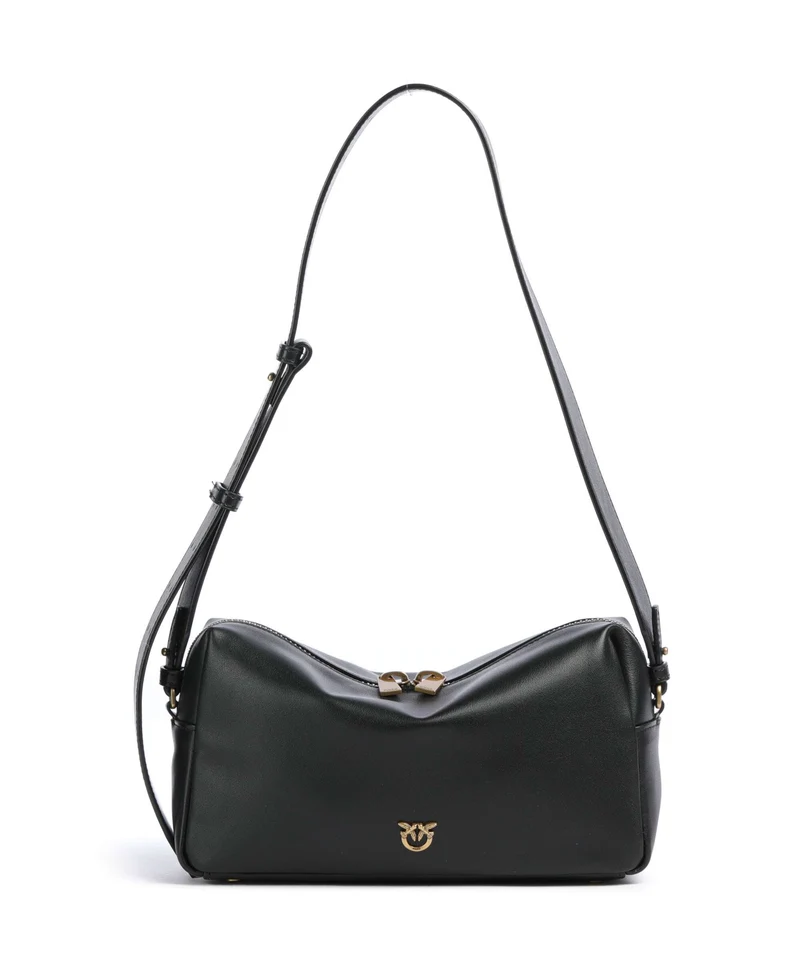 Pinko Axelremsväska nero/antique gold