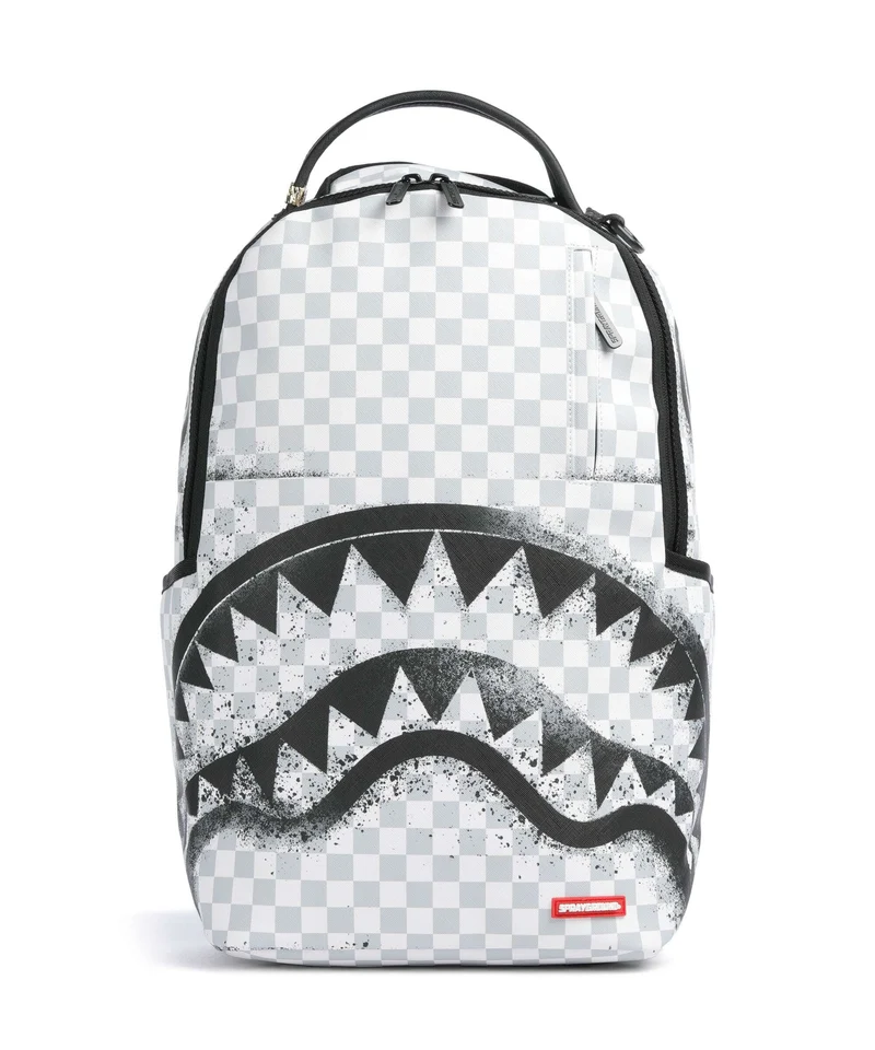Sprayground Red Stencil Shark Ryggsäck multicolour