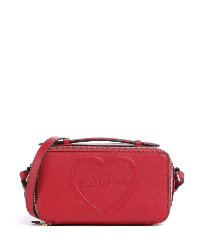 Radley London Calvert Way Heart Street Crossover väska poinsettia