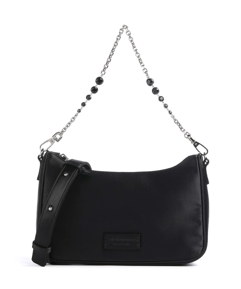 Emporio Armani Lilly Axelremsväska nero