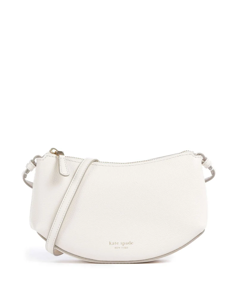 Kate Spade New York Loop Crossover väska cashew milk