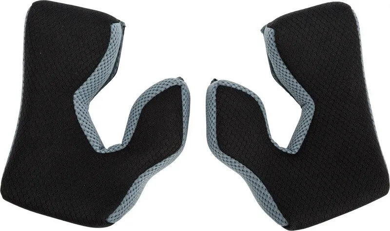 FLY RACING Formula Cheek Pads (XS-55mm) - Black/Cool Grey 73-47221XS